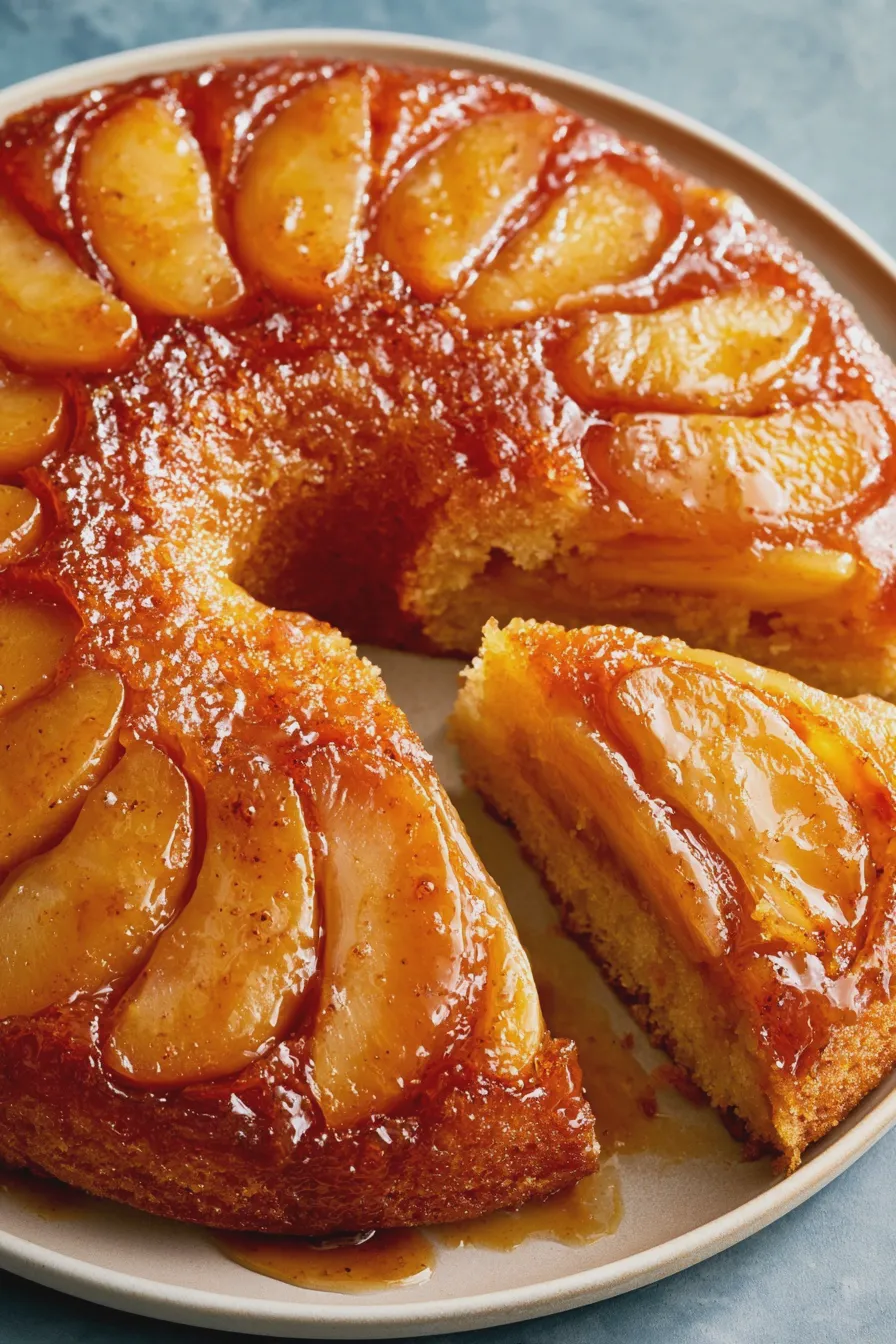 apple upside down cake