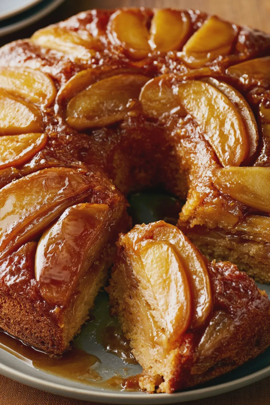 apple upside down cake
