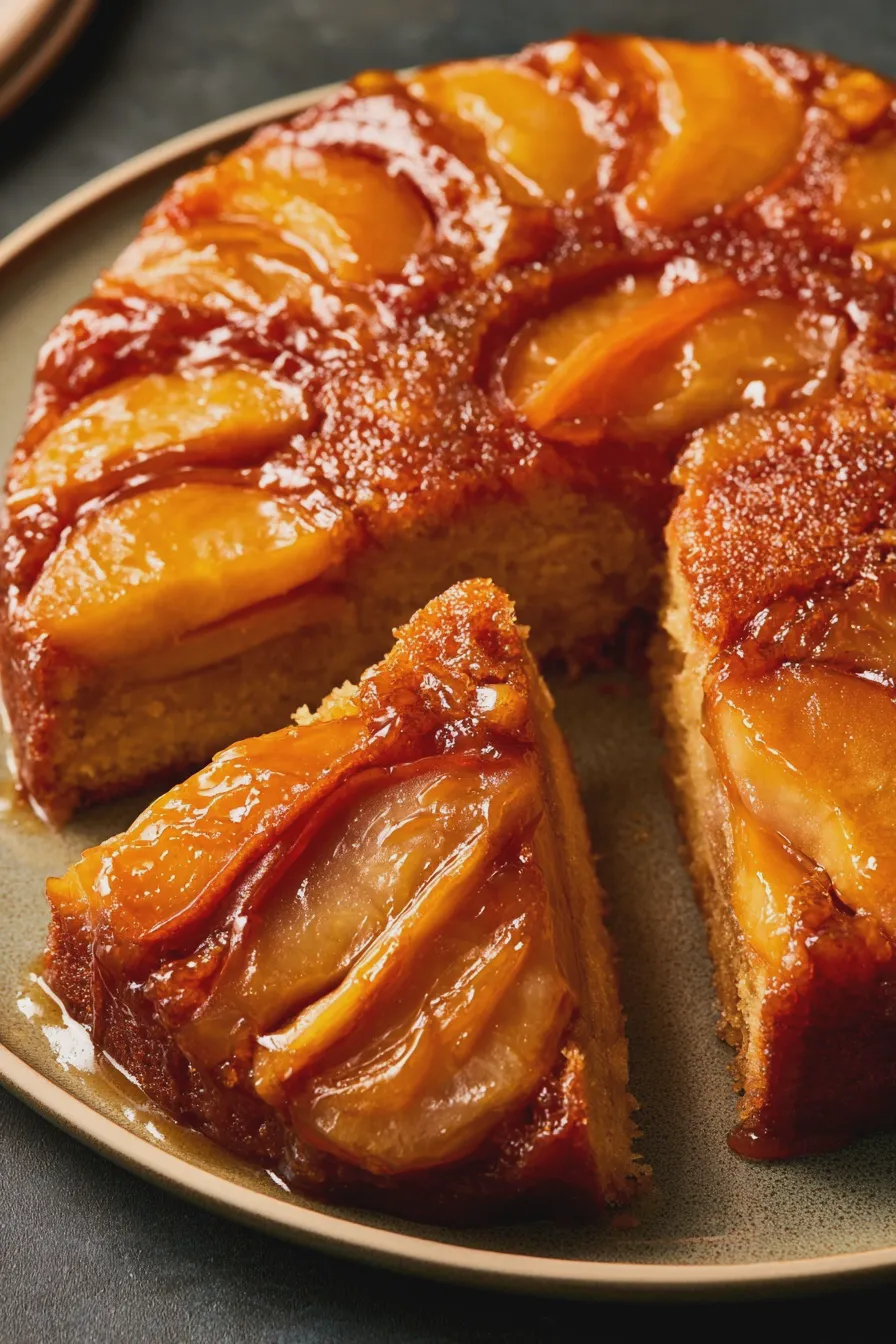 apple upside down cake