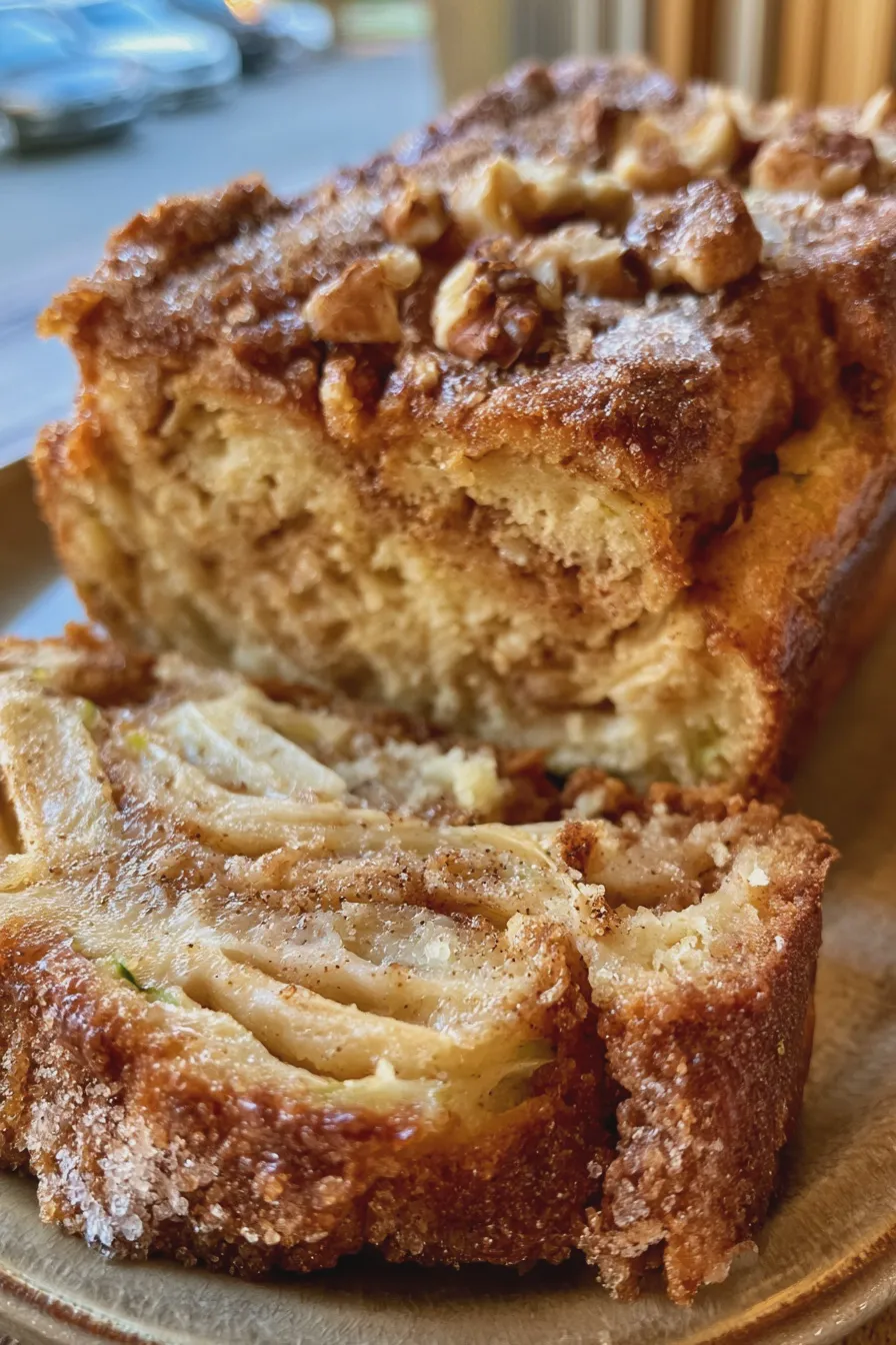 apple and zucchini cinnamon cake