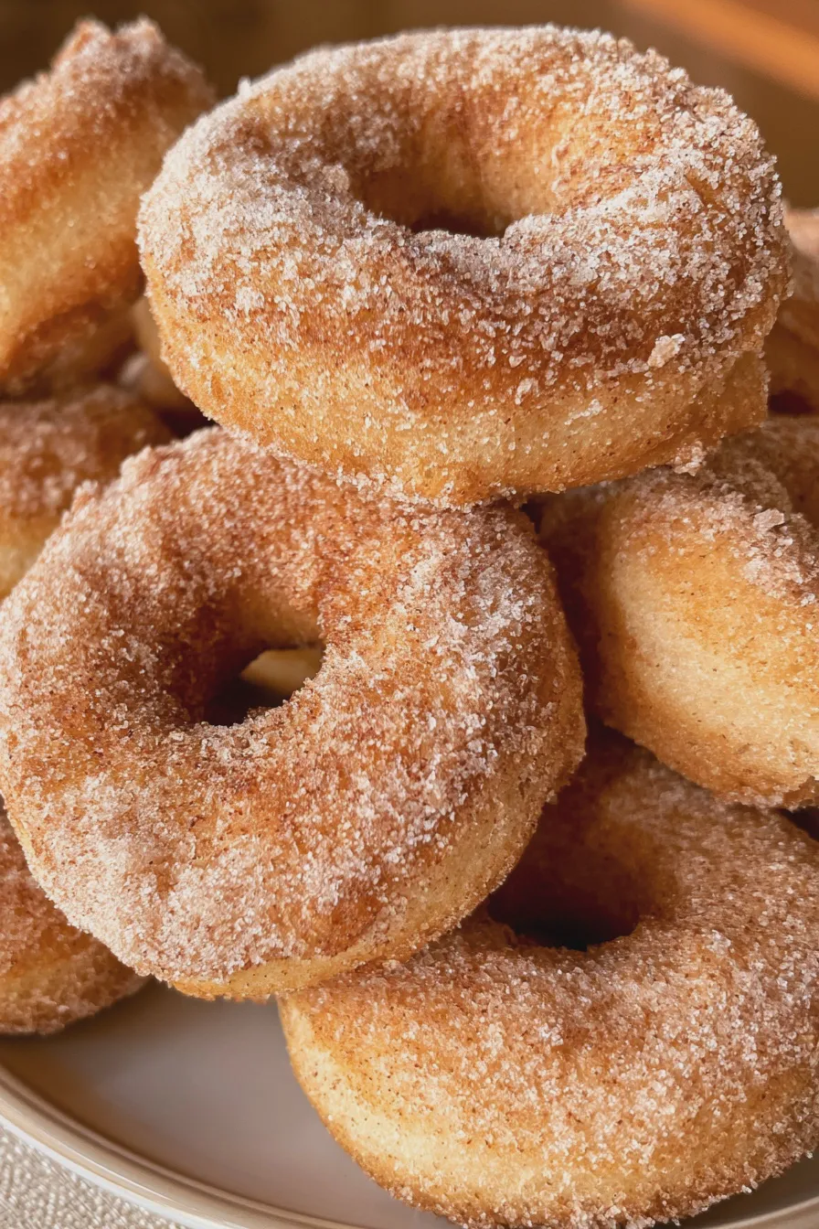 baked apple cider donuts