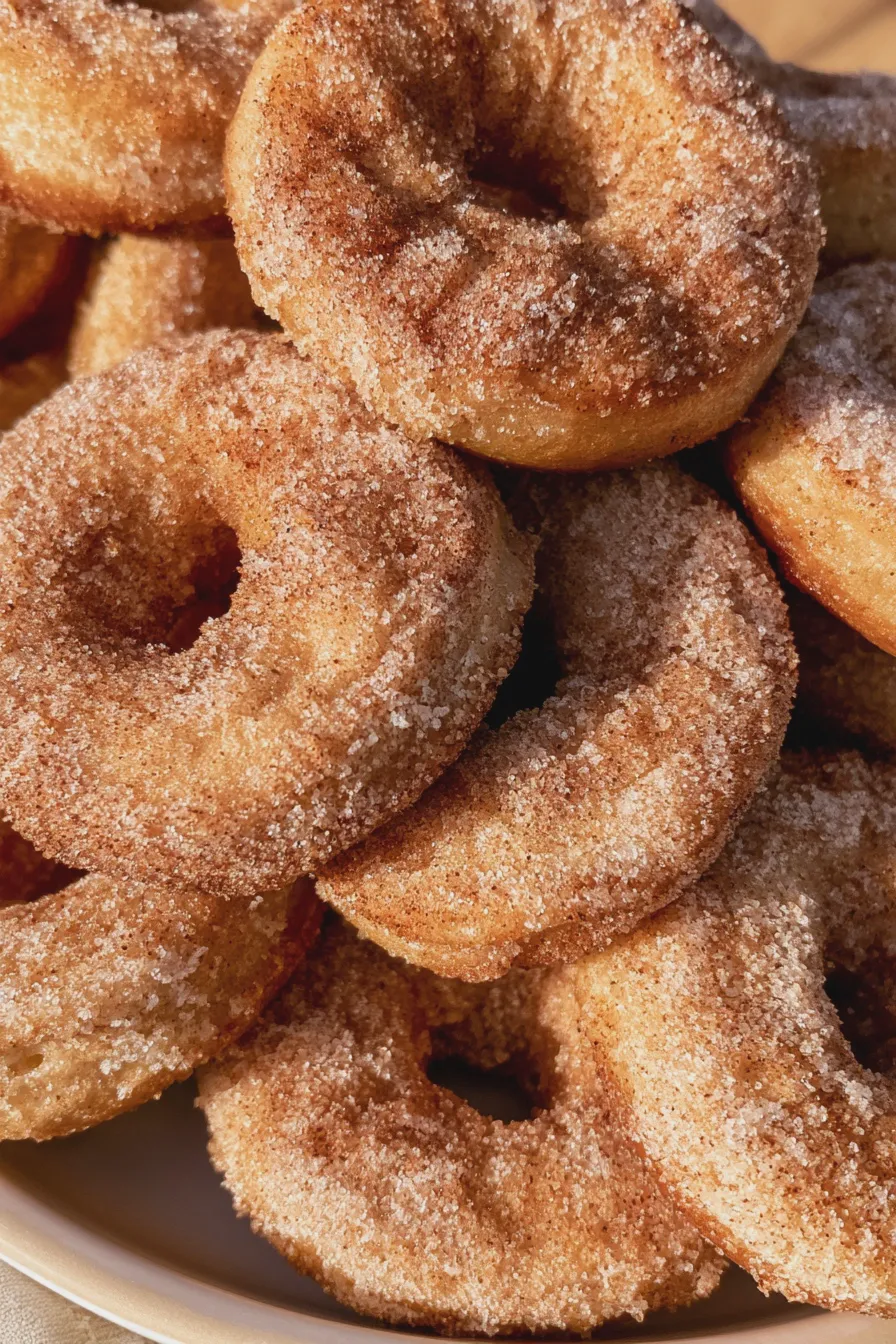 baked apple cider donuts