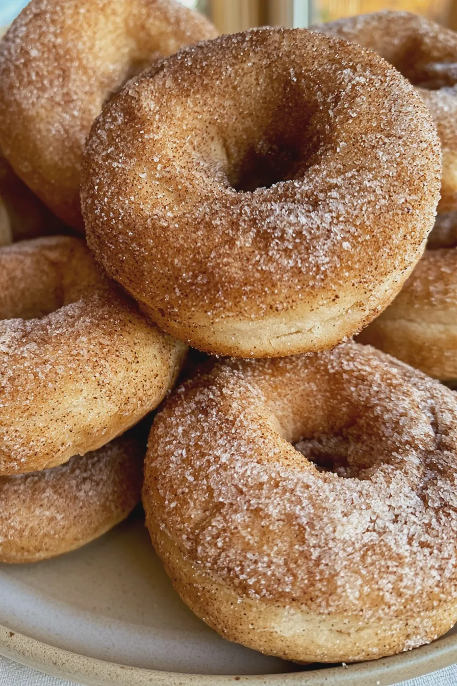 baked apple cider donuts