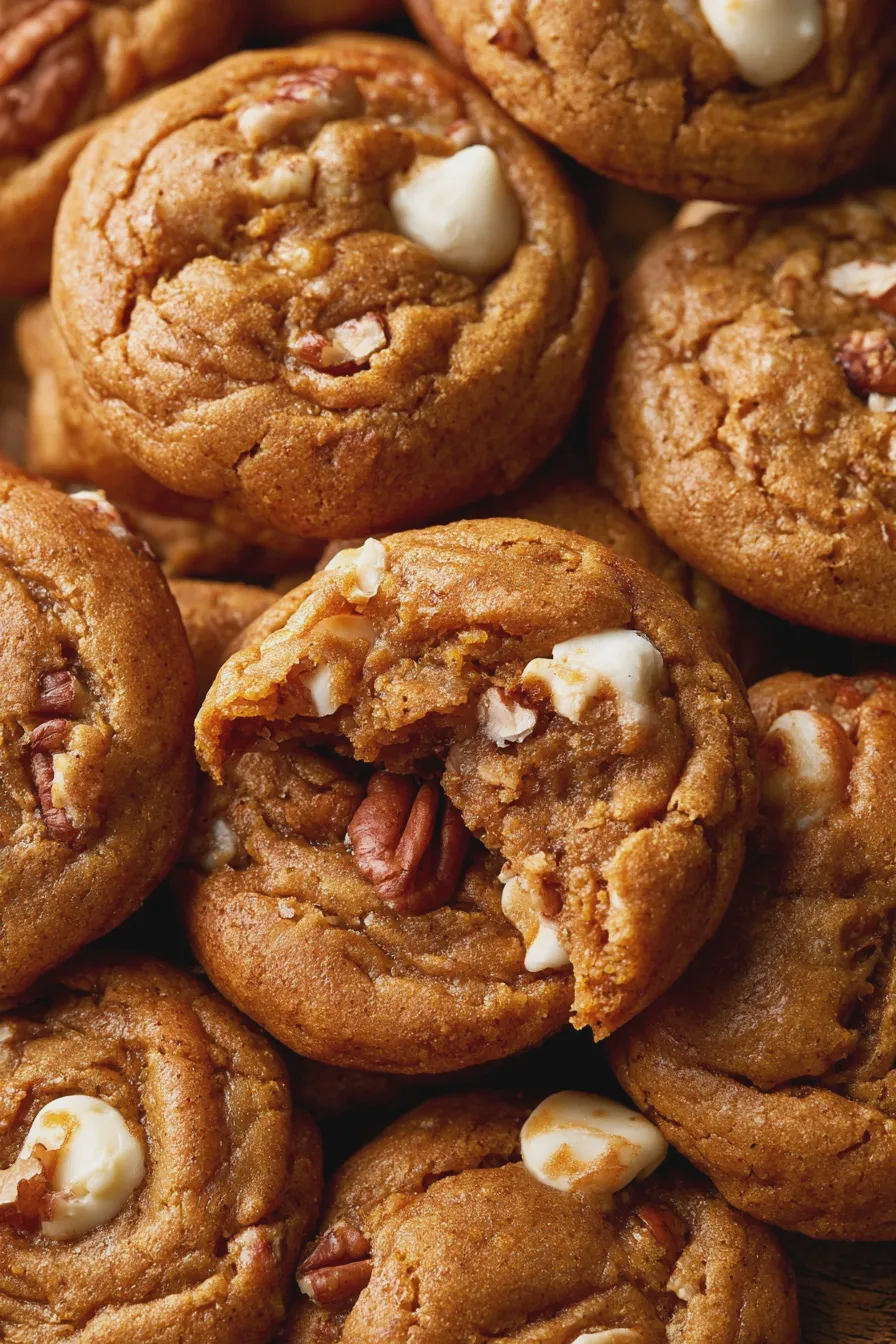 brown butter pumpkin cookies