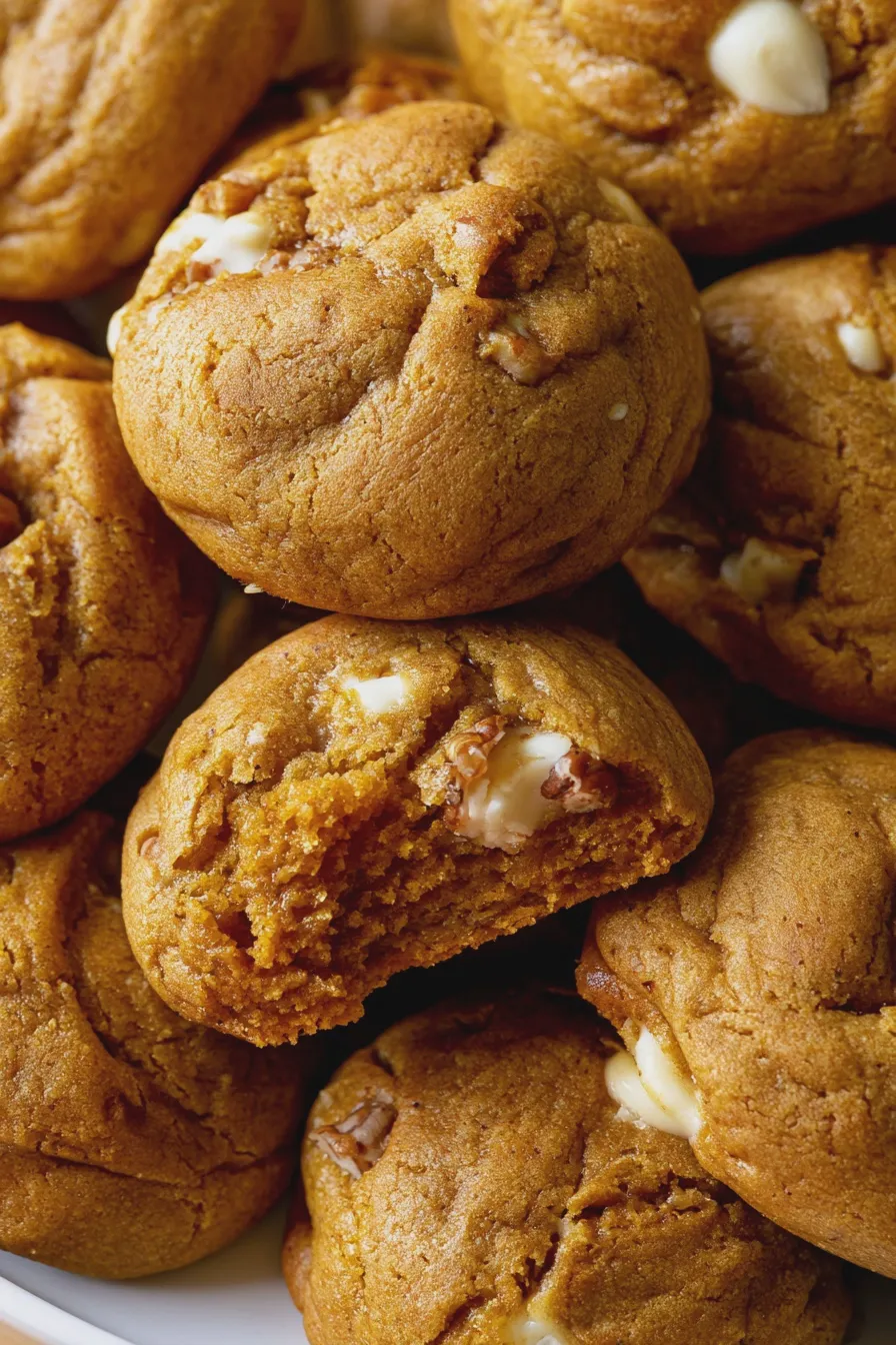 brown butter pumpkin cookies