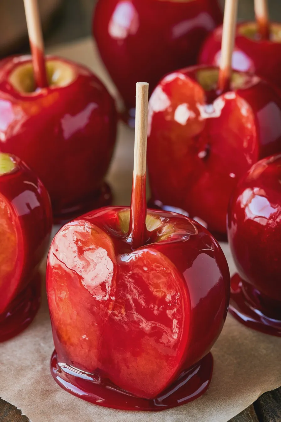 Candy Apple Slices Recipe 2 candy apple slices