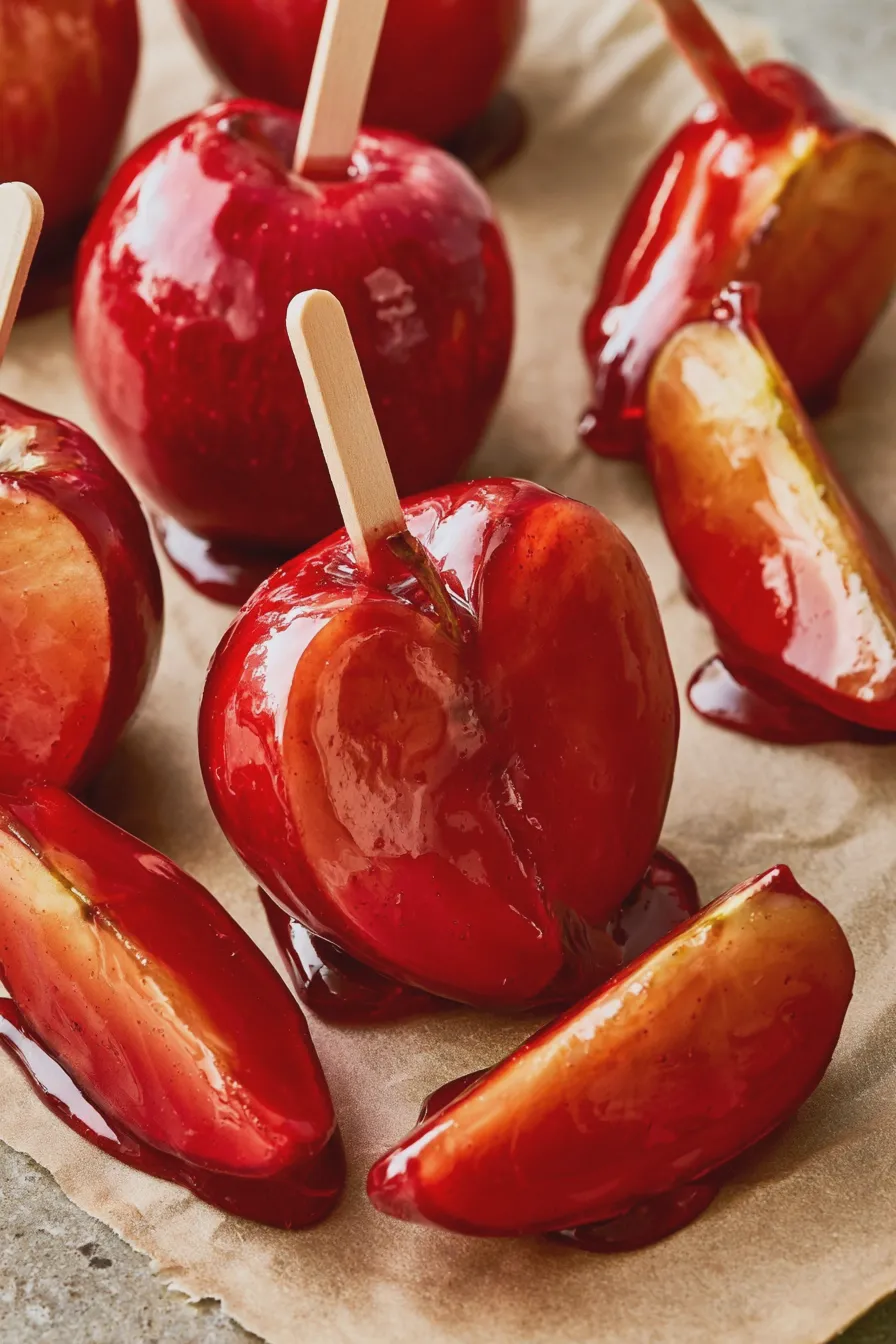 Candy Apple Slices Recipe 4 candy apple slices