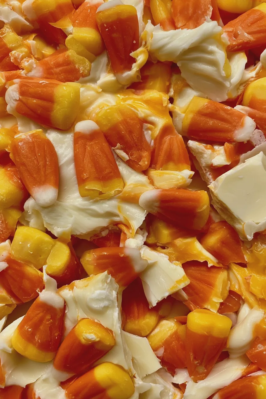 candy corn bark Recipe 1 candy corn bark
