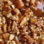 Caramel Apple Crumble Bars Recipe 6 caramel apple bars