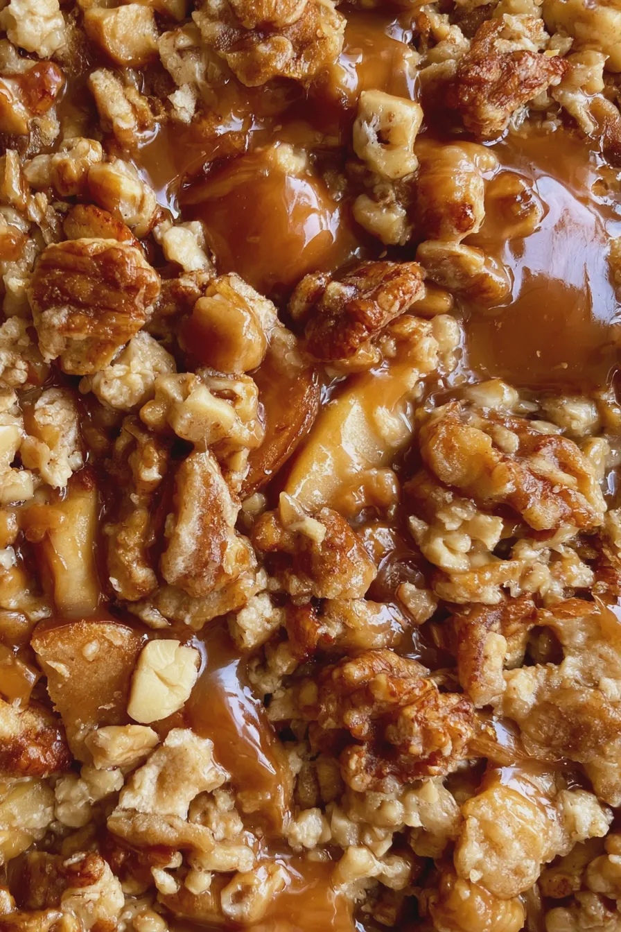 Caramel Apple Crumble Bars Recipe 1 caramel apple bars