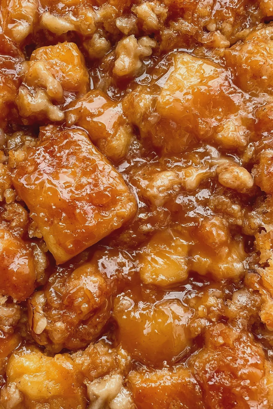 Caramel Apple Crumble Bars Recipe 4 caramel apple bars