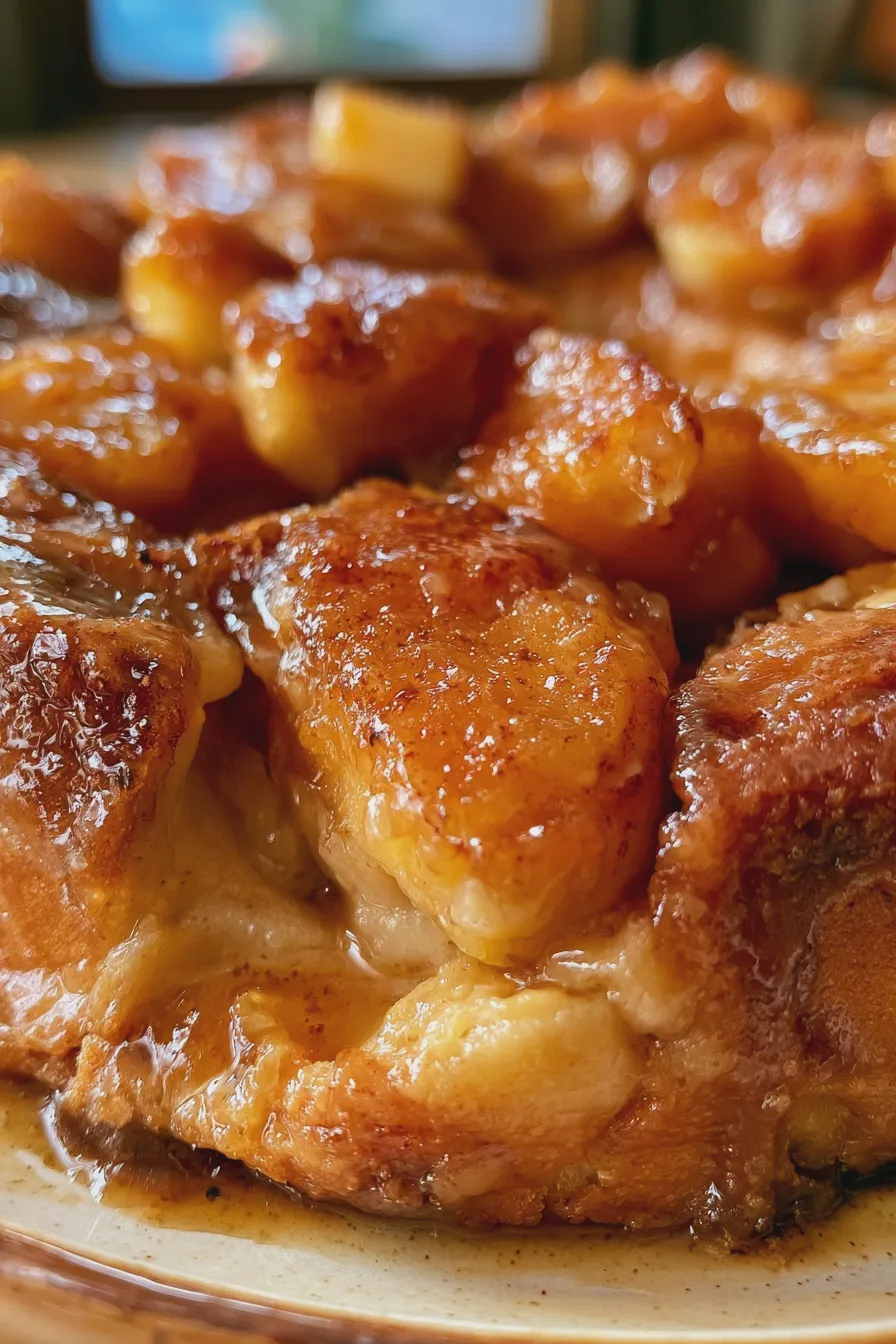 caramel apple cake