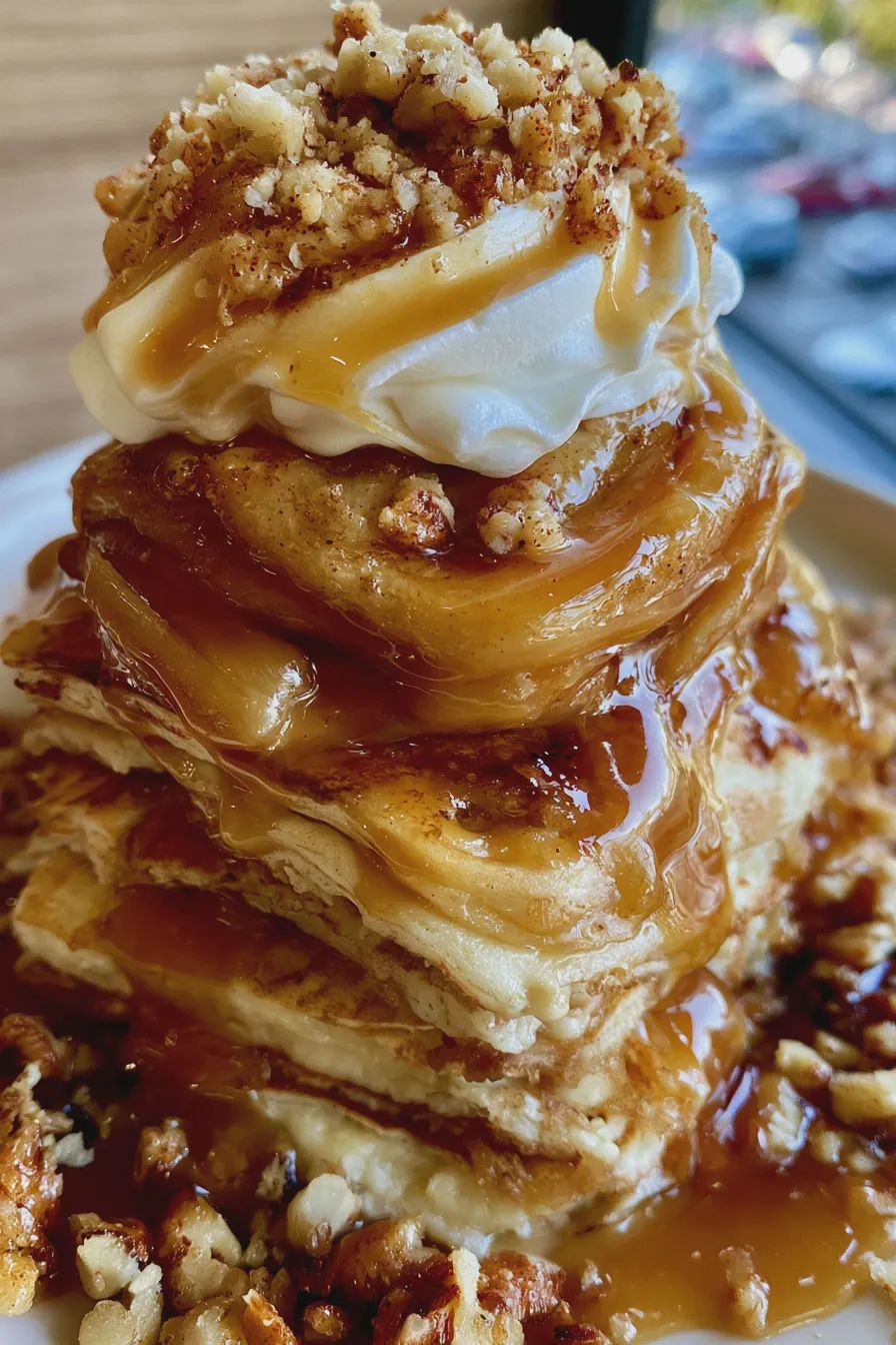caramel apple cake