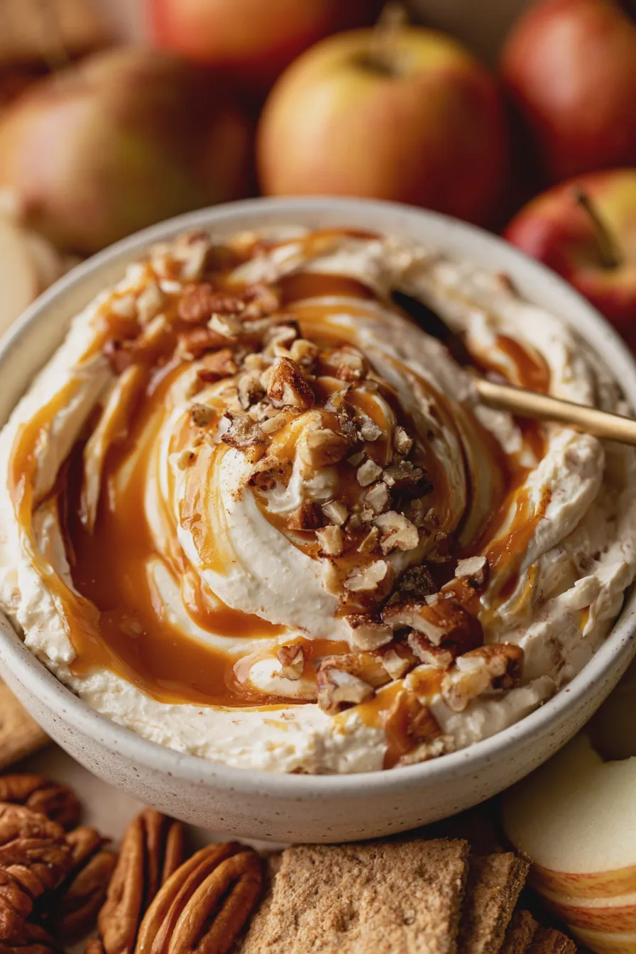 Caramel Apple Cheesecake Dip Recipe 4 caramel apple cheesecake dip