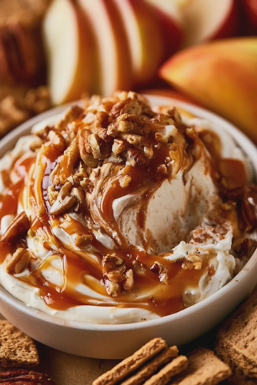 Caramel Apple Cheesecake Dip Recipe 1 caramel apple cheesecake dip