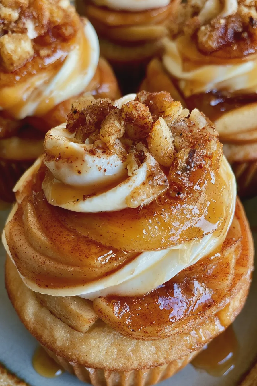 Caramel Apple Cupcakes Recipe