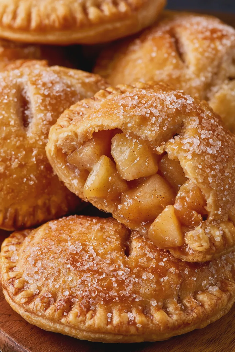 caramel apple hand pies