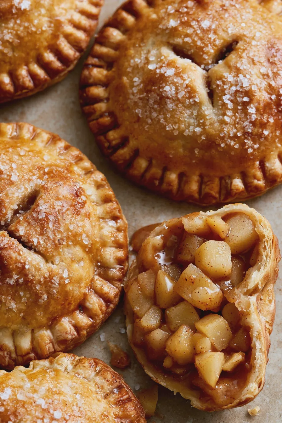caramel apple hand pies