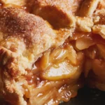 caramel apple pie