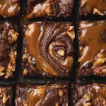 caramel pecan brownies