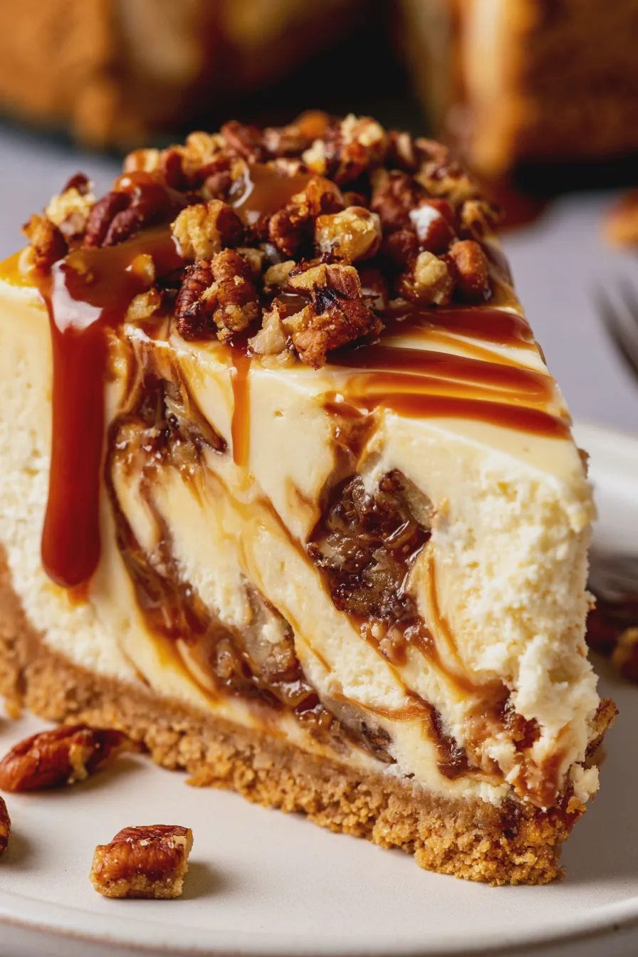 Caramel Pecan Cheesecake Recipe
