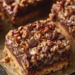 chocolate pecan pie bars