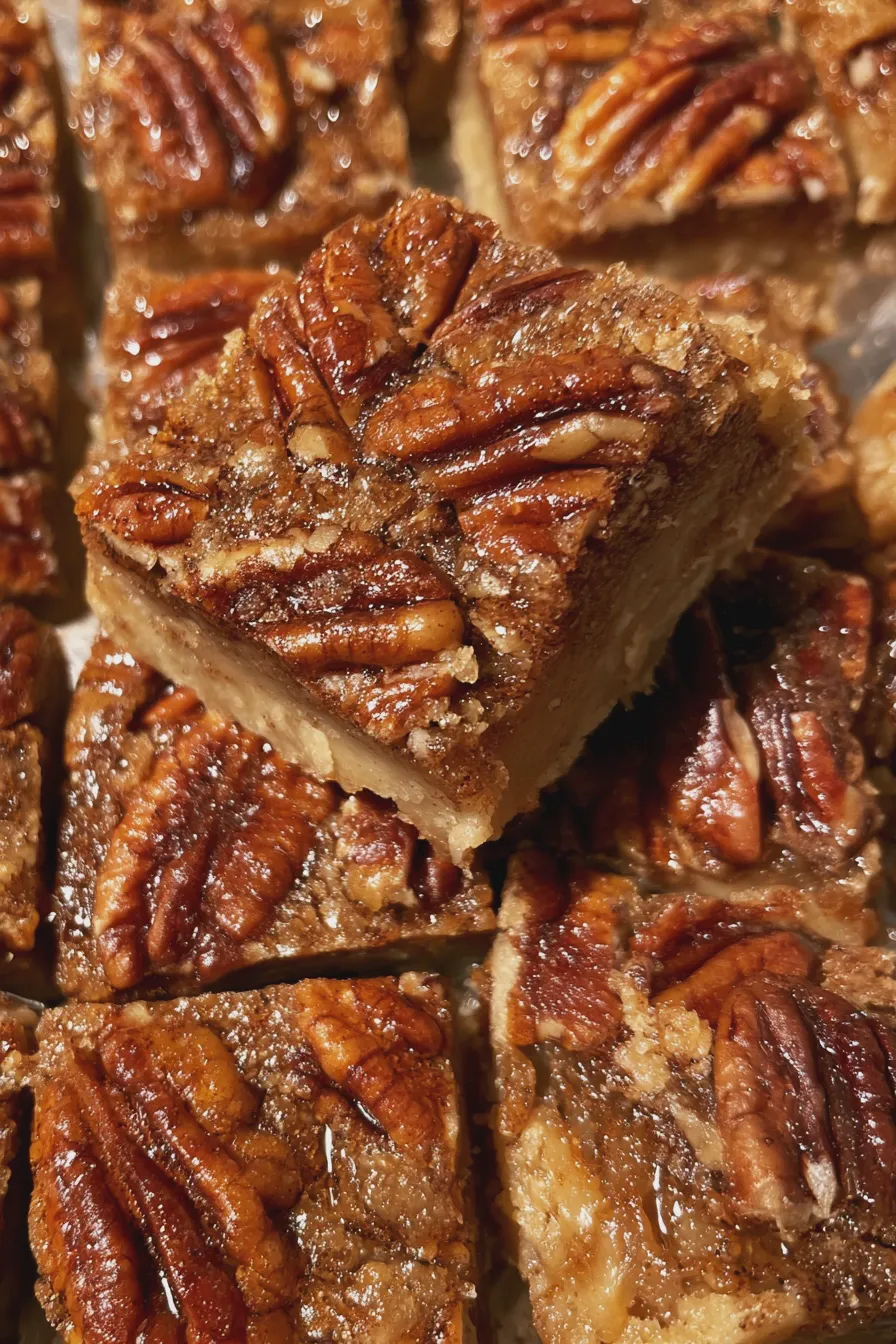 cinnamon pecan bars