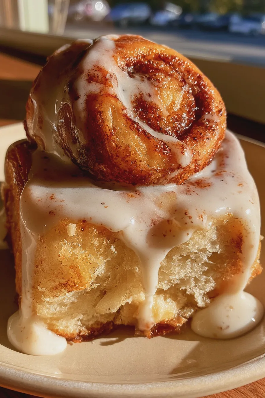 cinnamon roll cake