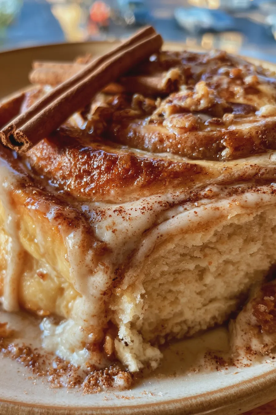 cinnamon roll cheesecake