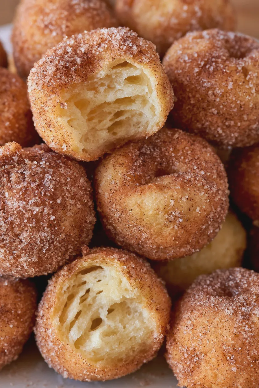 cinnamon sugar donut holes