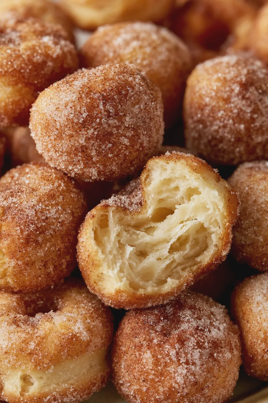 cinnamon sugar donut holes