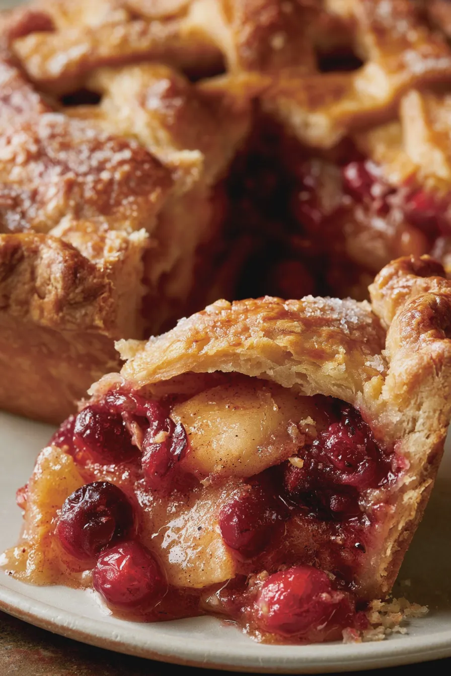 cranberry apple pie