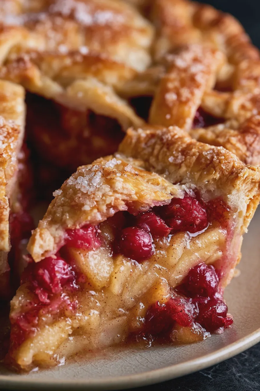 cranberry apple pie