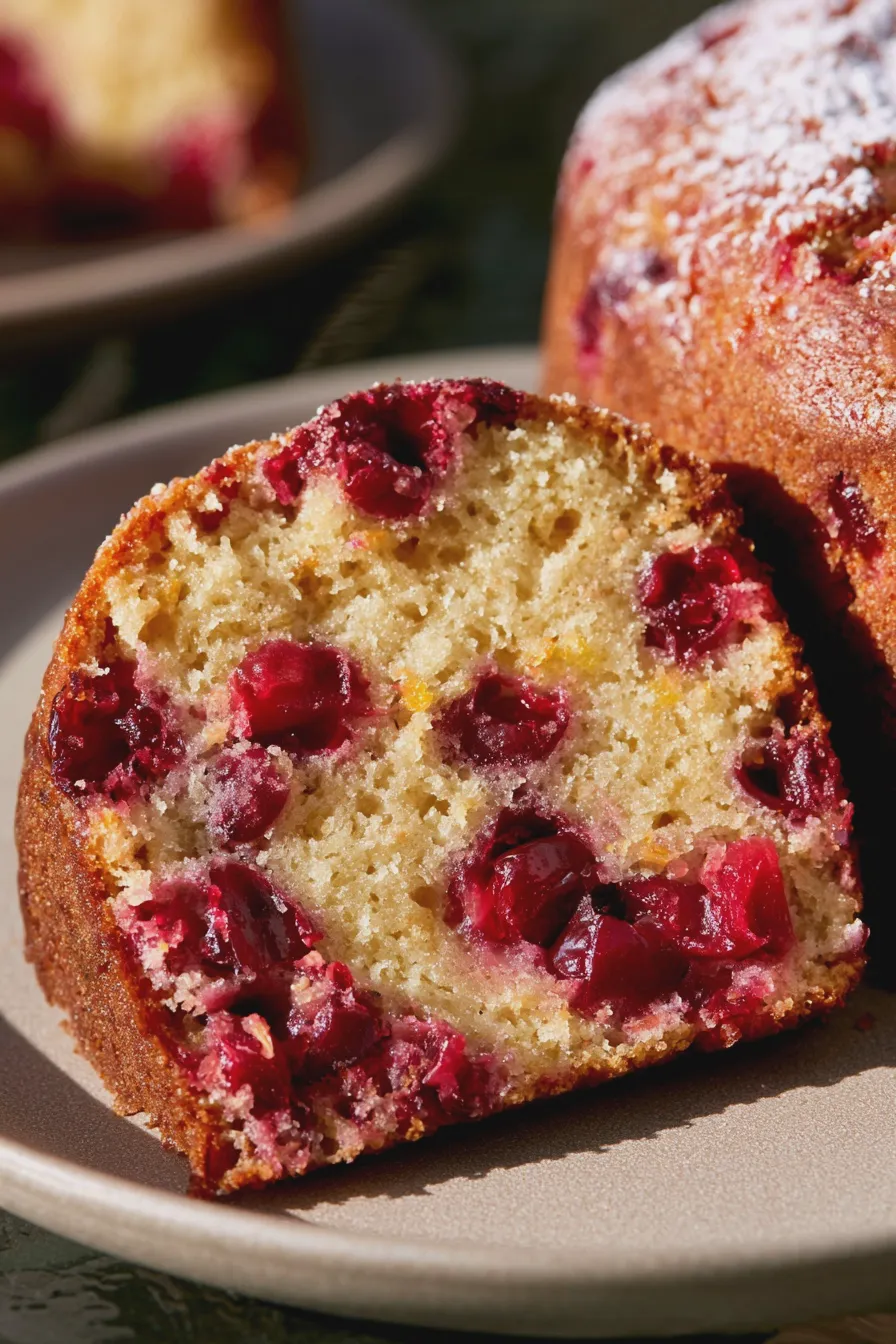 cranberry orange cake