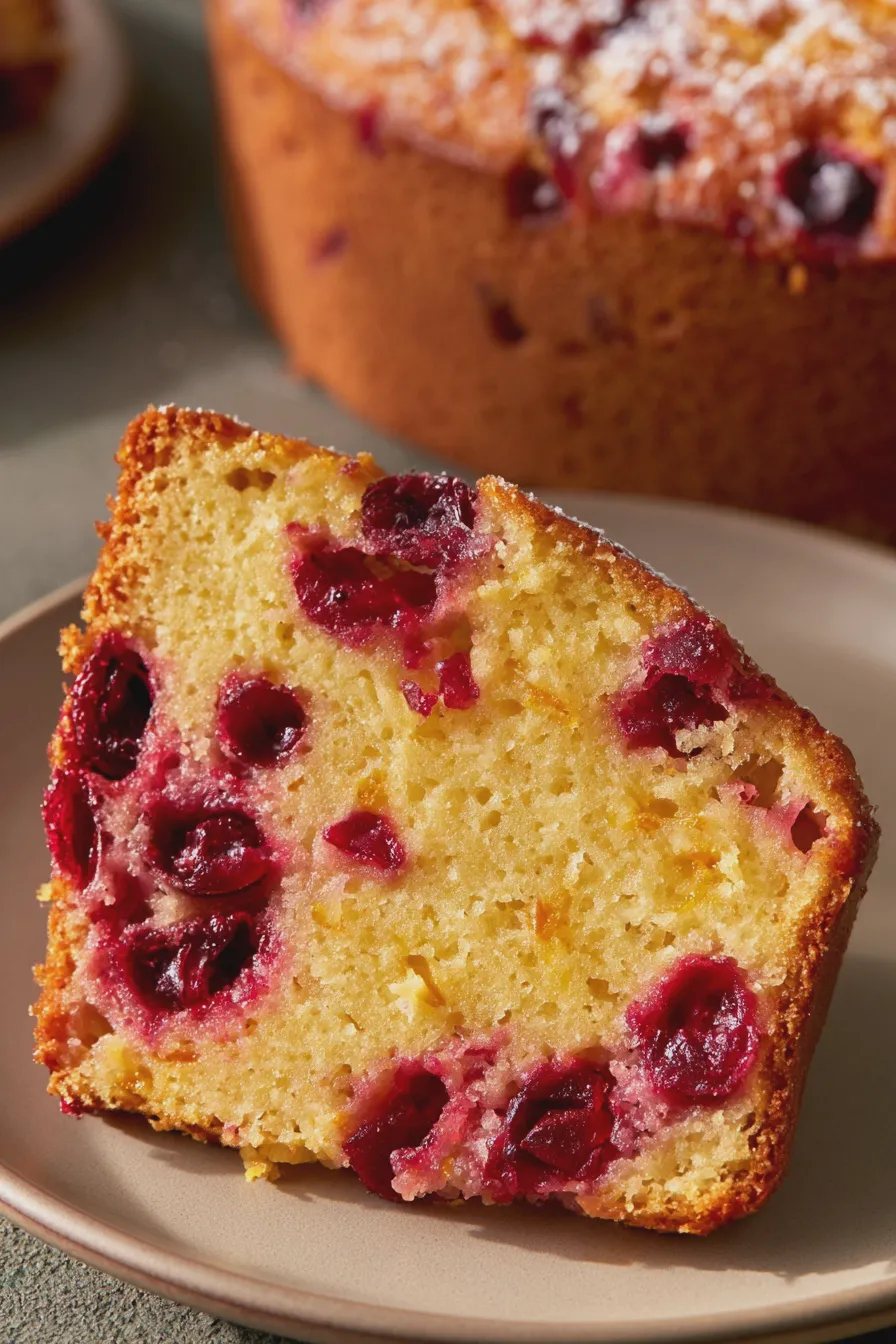Cranberry Orange Cake Recipe