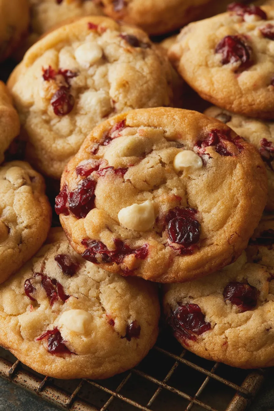 cranberry orange cookies