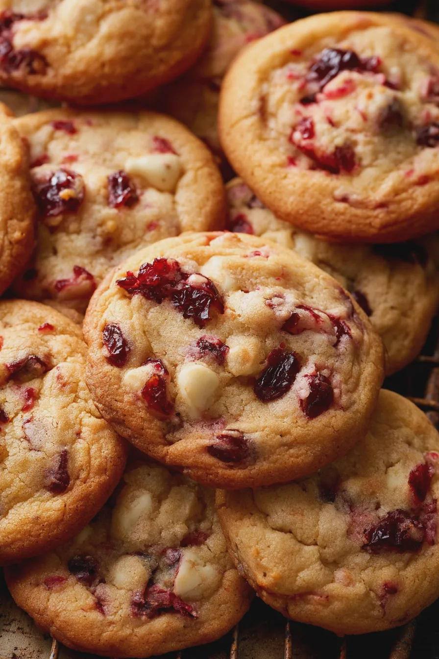 cranberry orange cookies