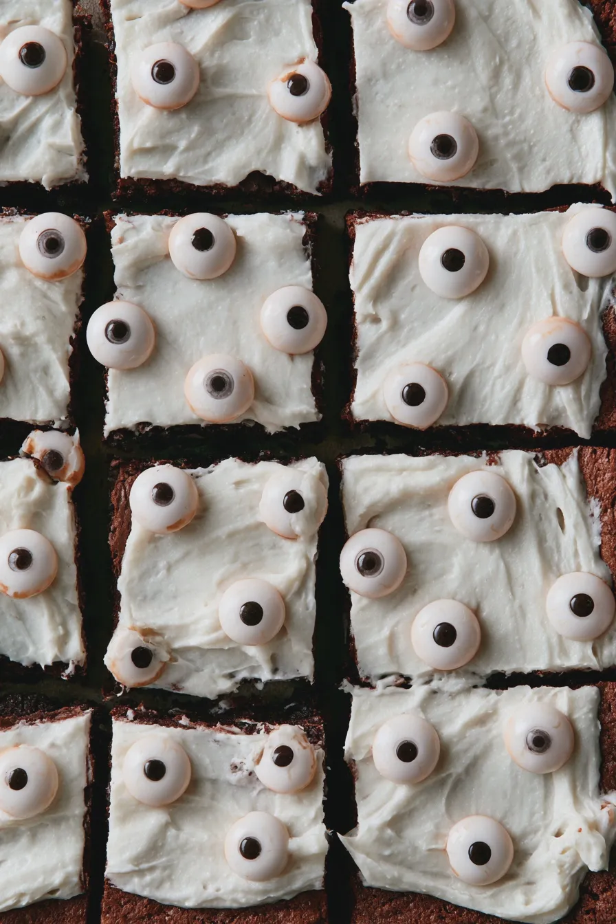 eyeball brownies