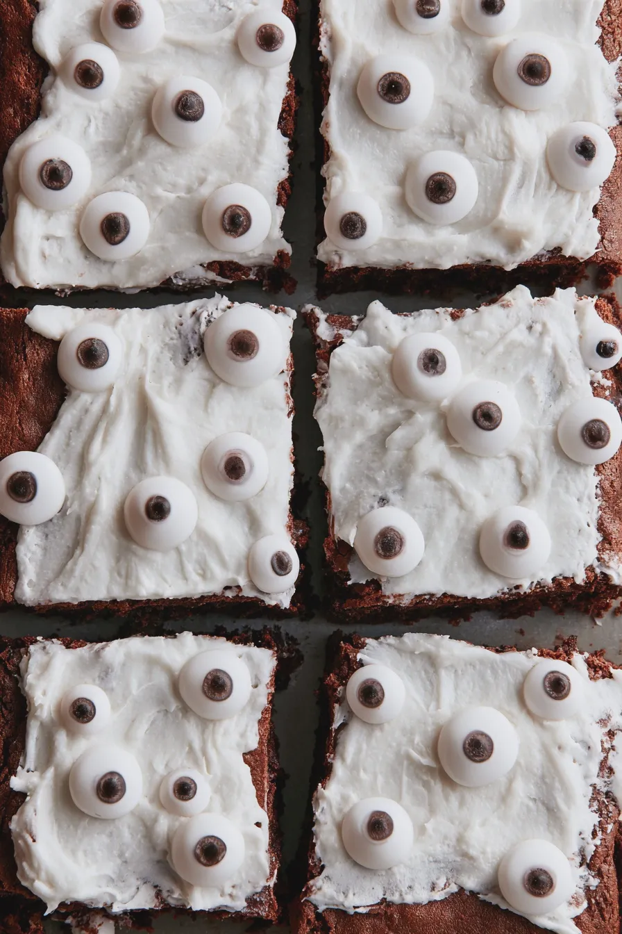 eyeball brownies