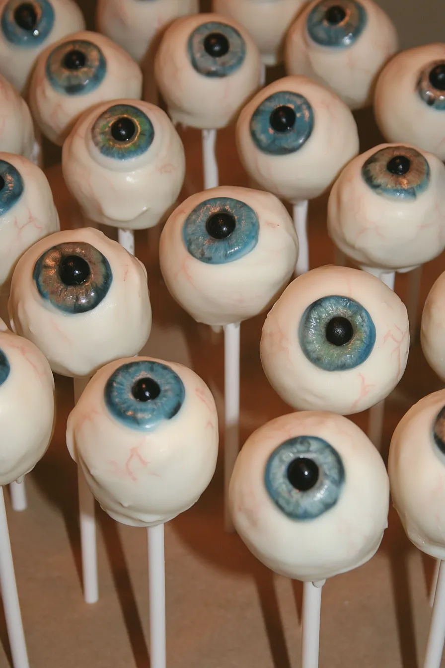 eyeball cake pops