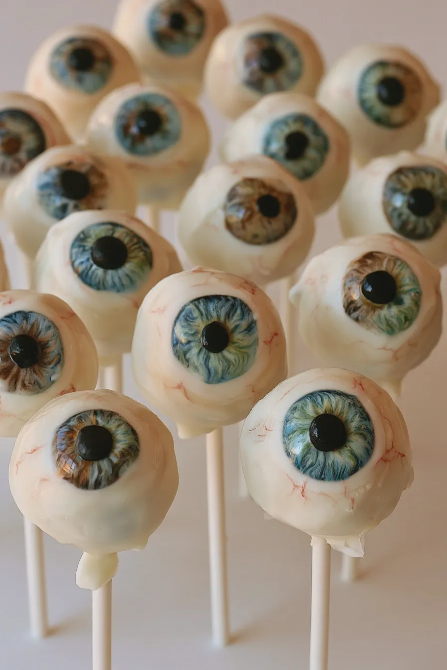 eyeball cake pops