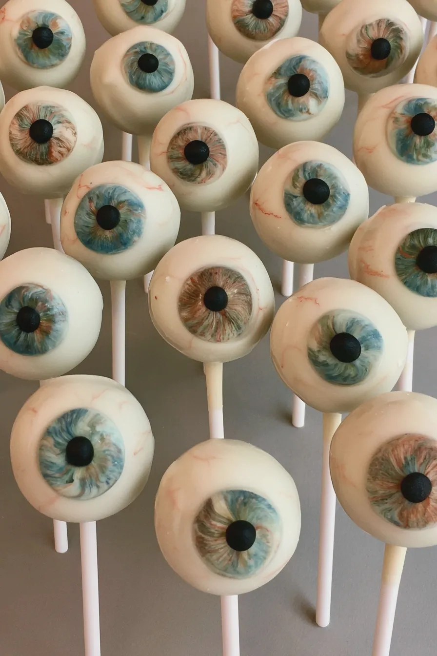Eyeball Cake Pops Recipe for Spooky Sweet Treats