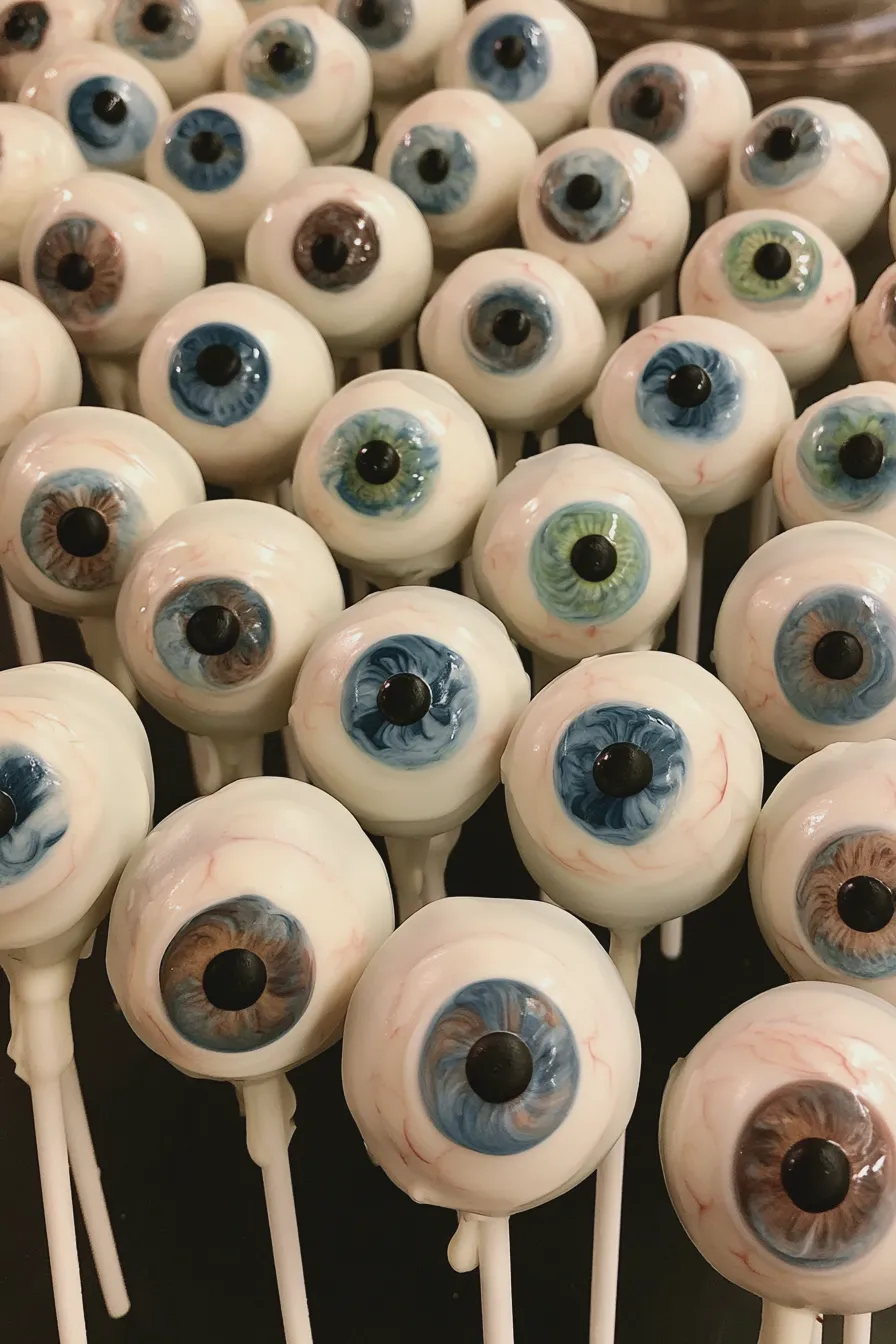 eyeball cake pops