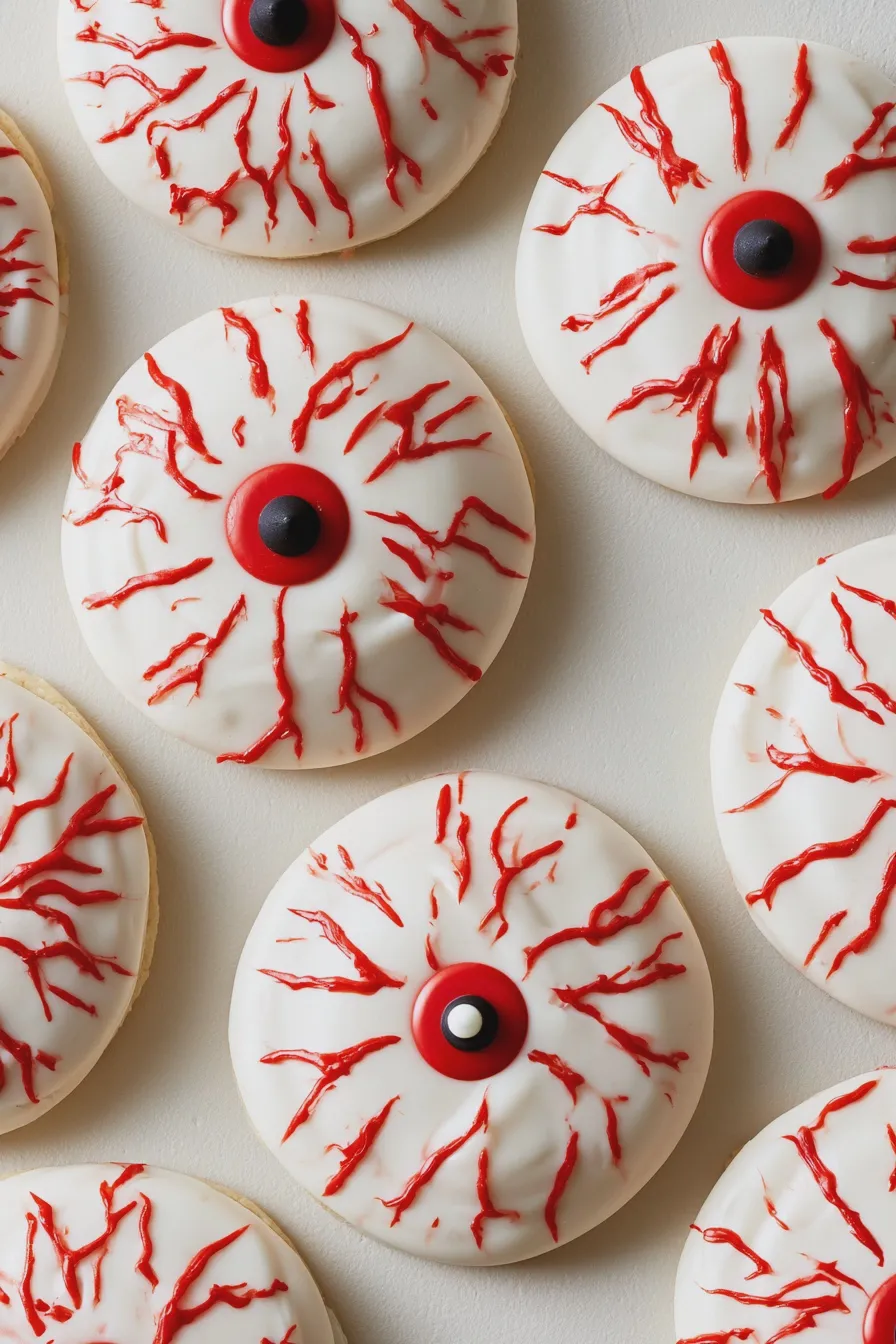 eyeball cookies