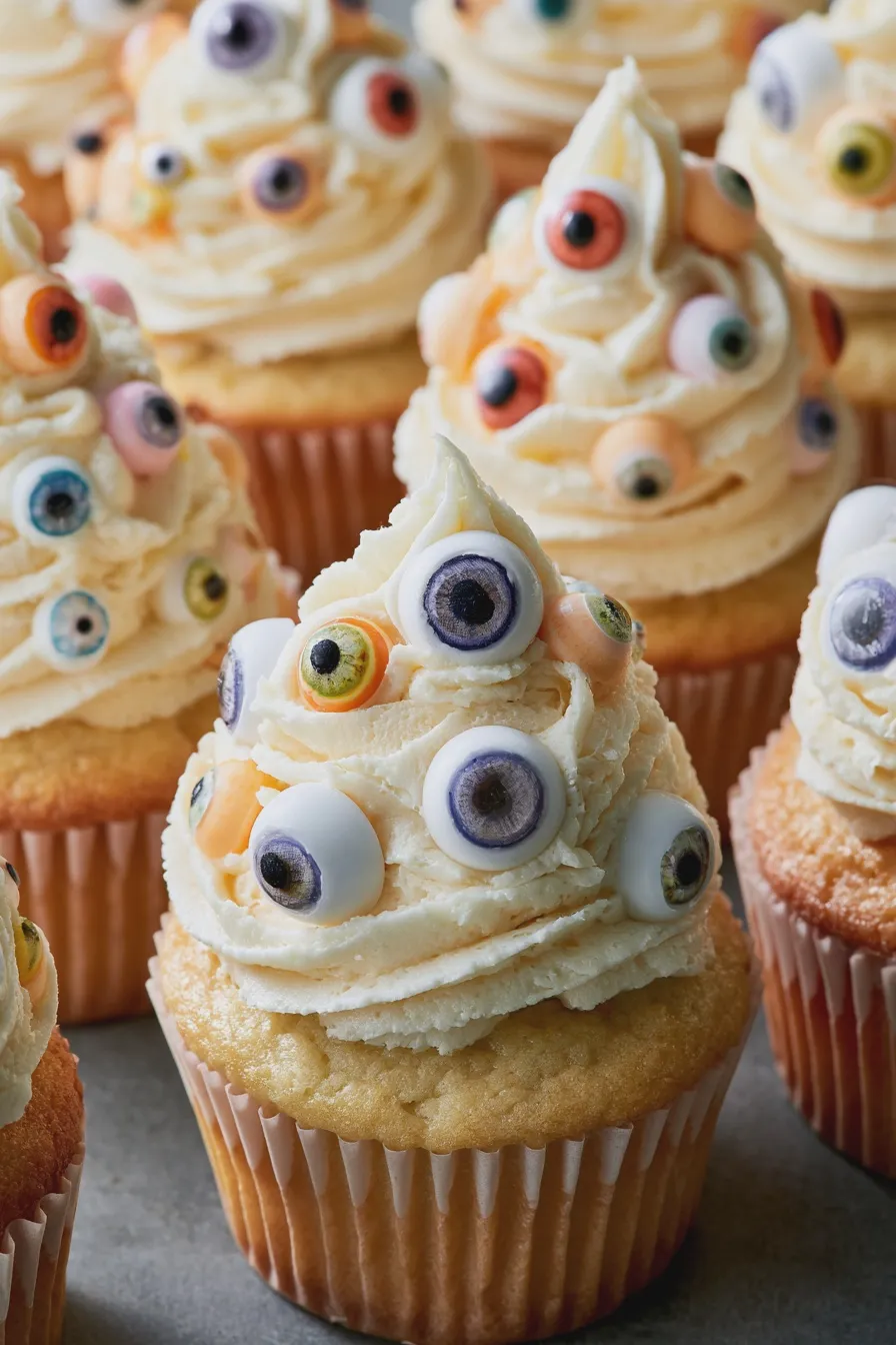 eyeball cupcakes