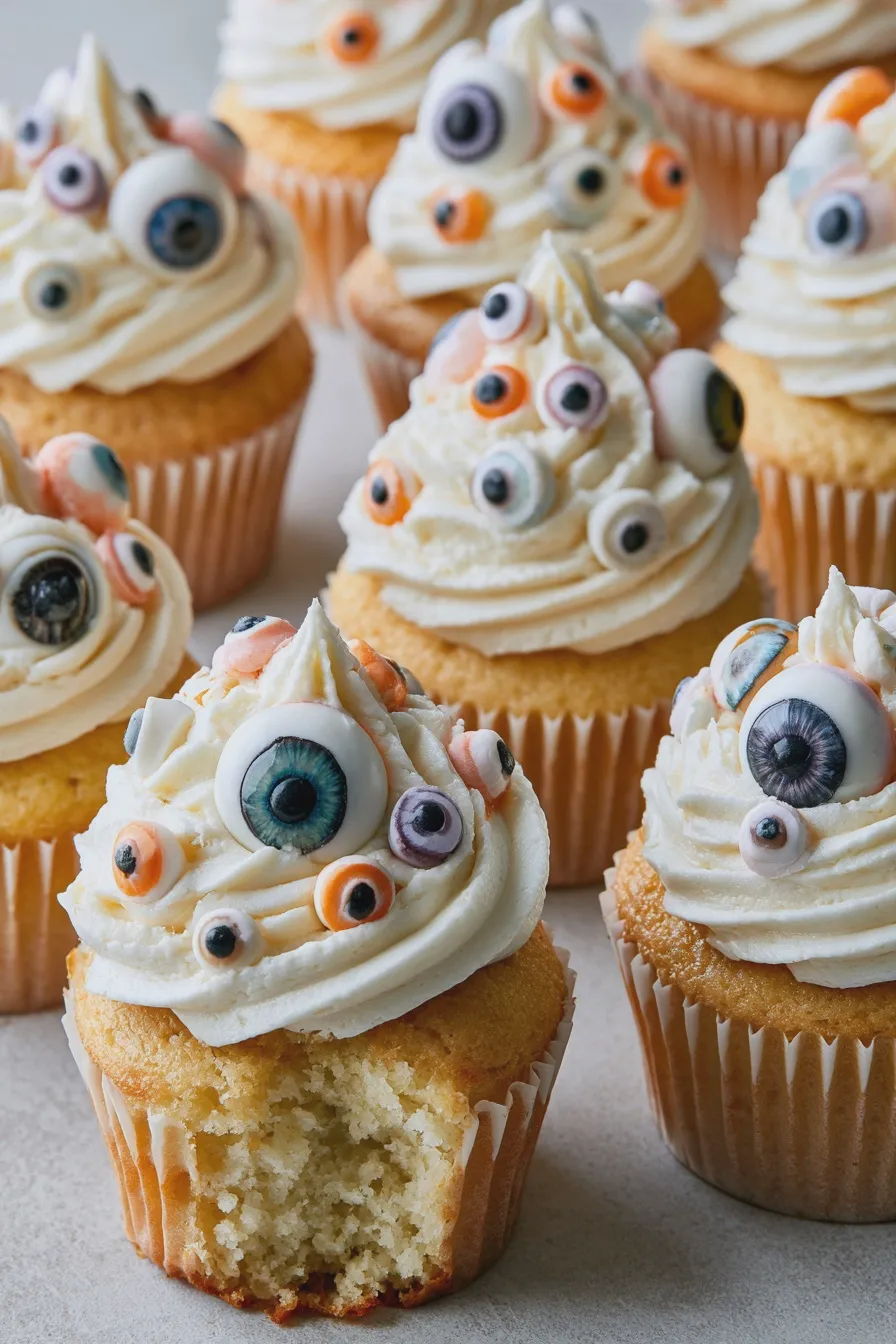 eyeball cupcakes