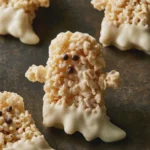 ghost rice krispie treats