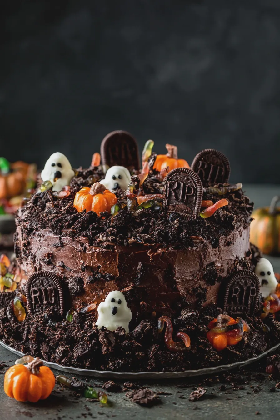 graveyard cake