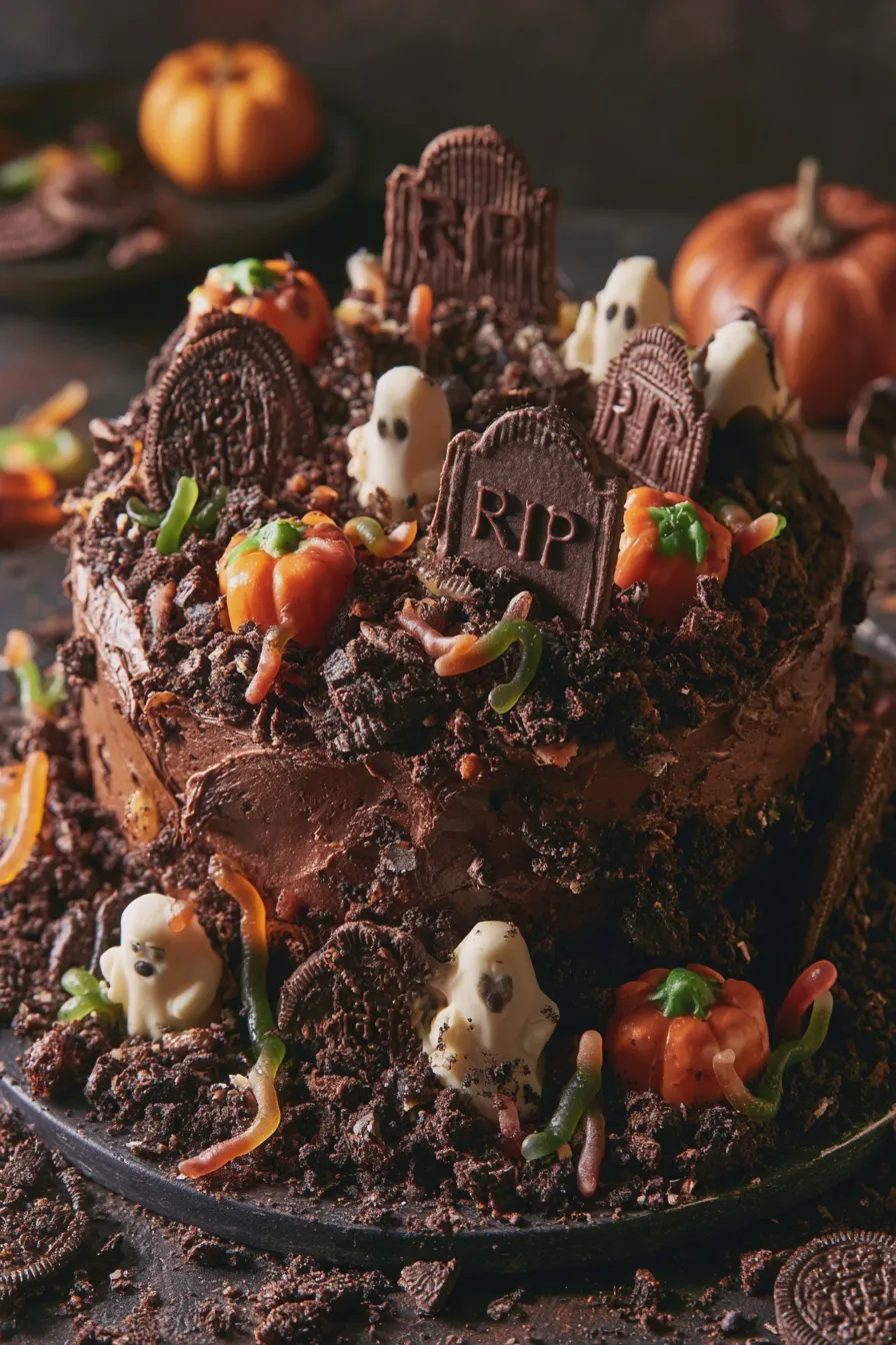 graveyard cake