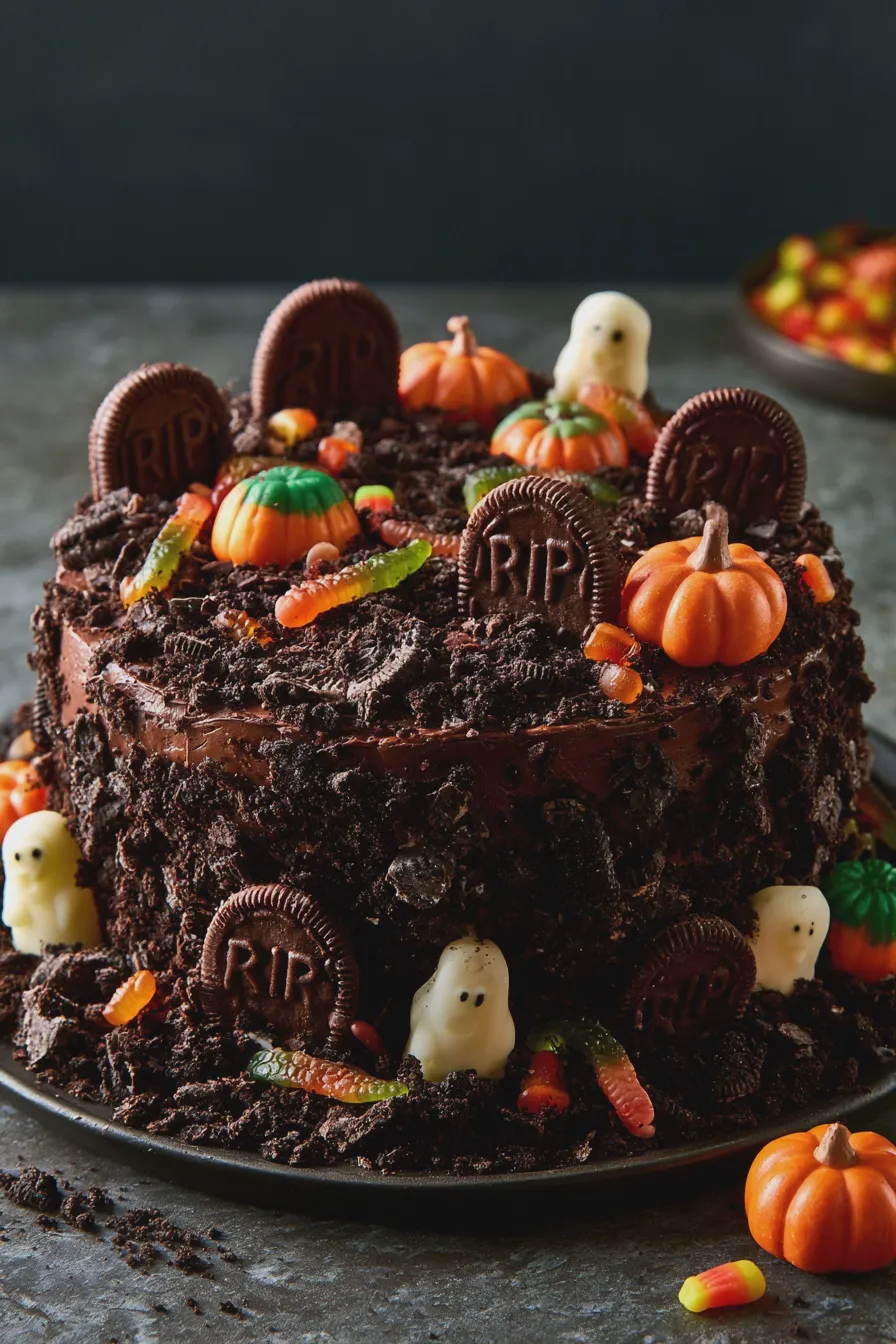 graveyard cake